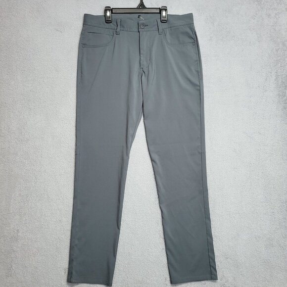 Tommy Bahama Pants Mens 32x32 Gray Island Zone Performance Stretch 5-Pocket - Picture 1 of 13